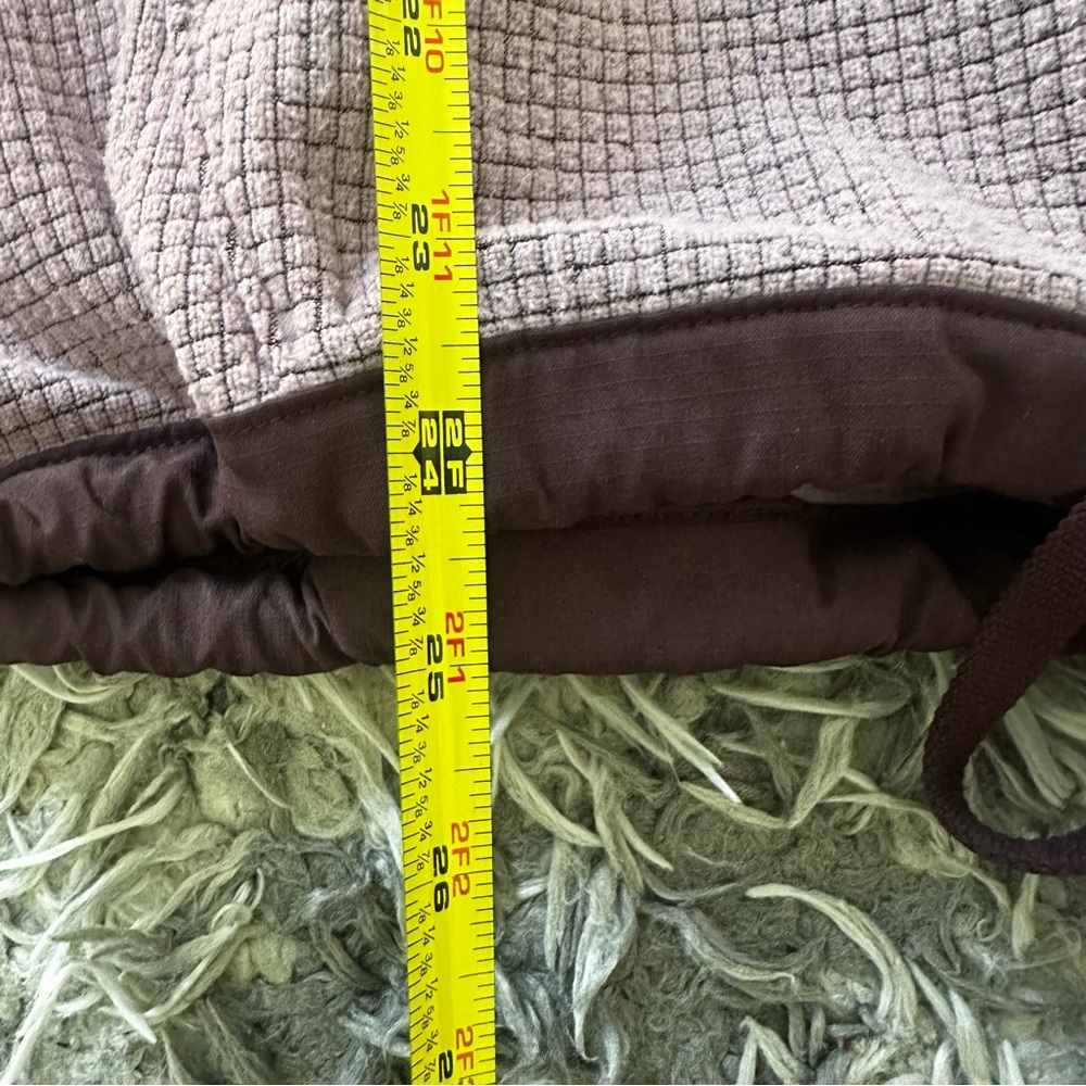 Outdoor Research Trail Mix Quarter Zip Womens L Lavender Fleece Waffle Thermal - Picture 5 of 8